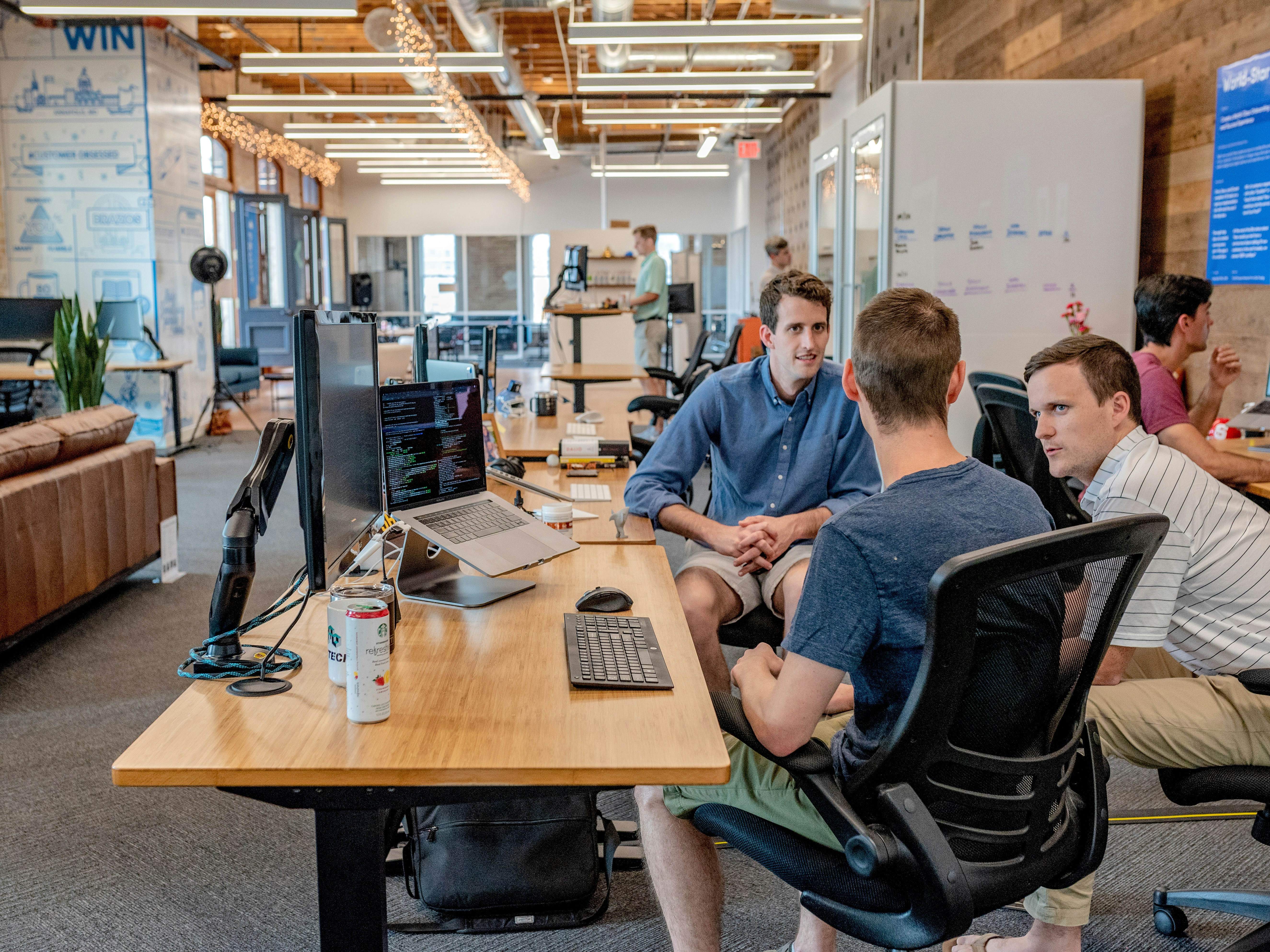 A UK small business owner achieving Cyber Essentials certification with Vincent Cyber Defence